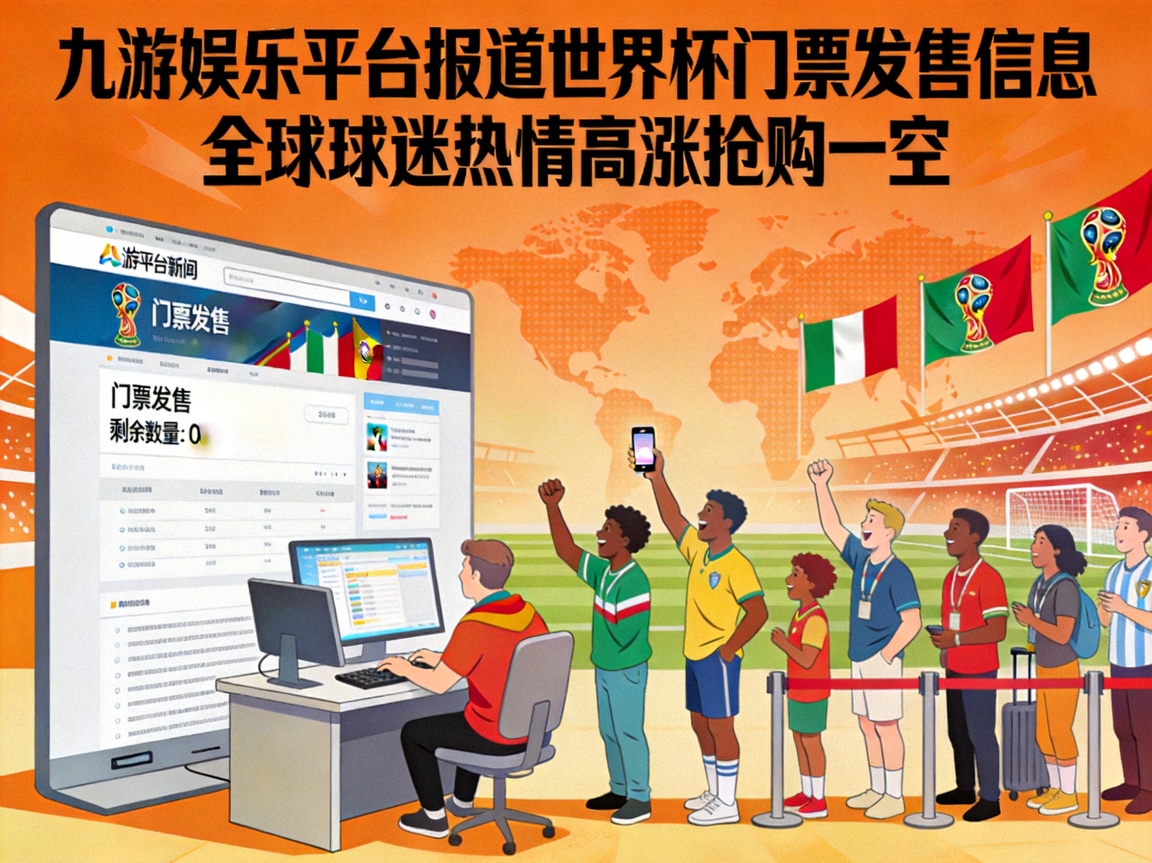九游娱乐平台报道世界杯门票发售信息，全球球迷热情高涨抢购一空
